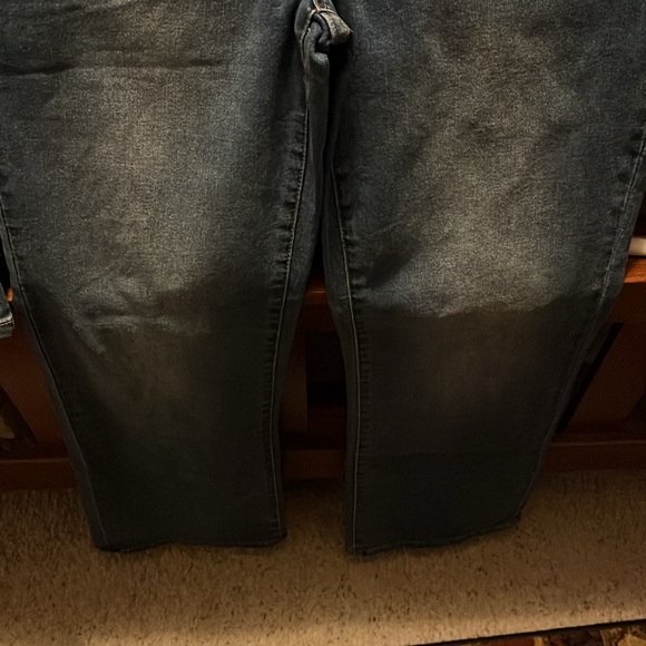 Blue stretch bootcut jeans - Picture 7 of 8